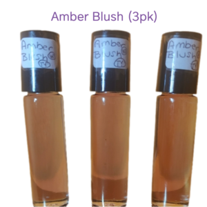 Amber Blush (W) Type - 1/3 Oz. Scented Body Oil (3pk)